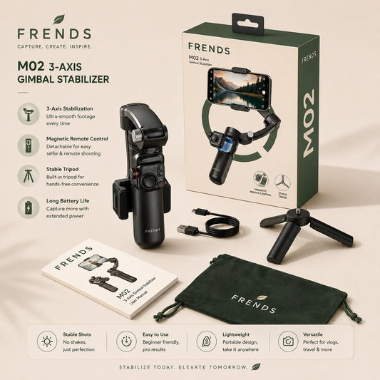 Frends Handheld Gimbal Stabilizer Cell Phone Selfie Tripod M02
