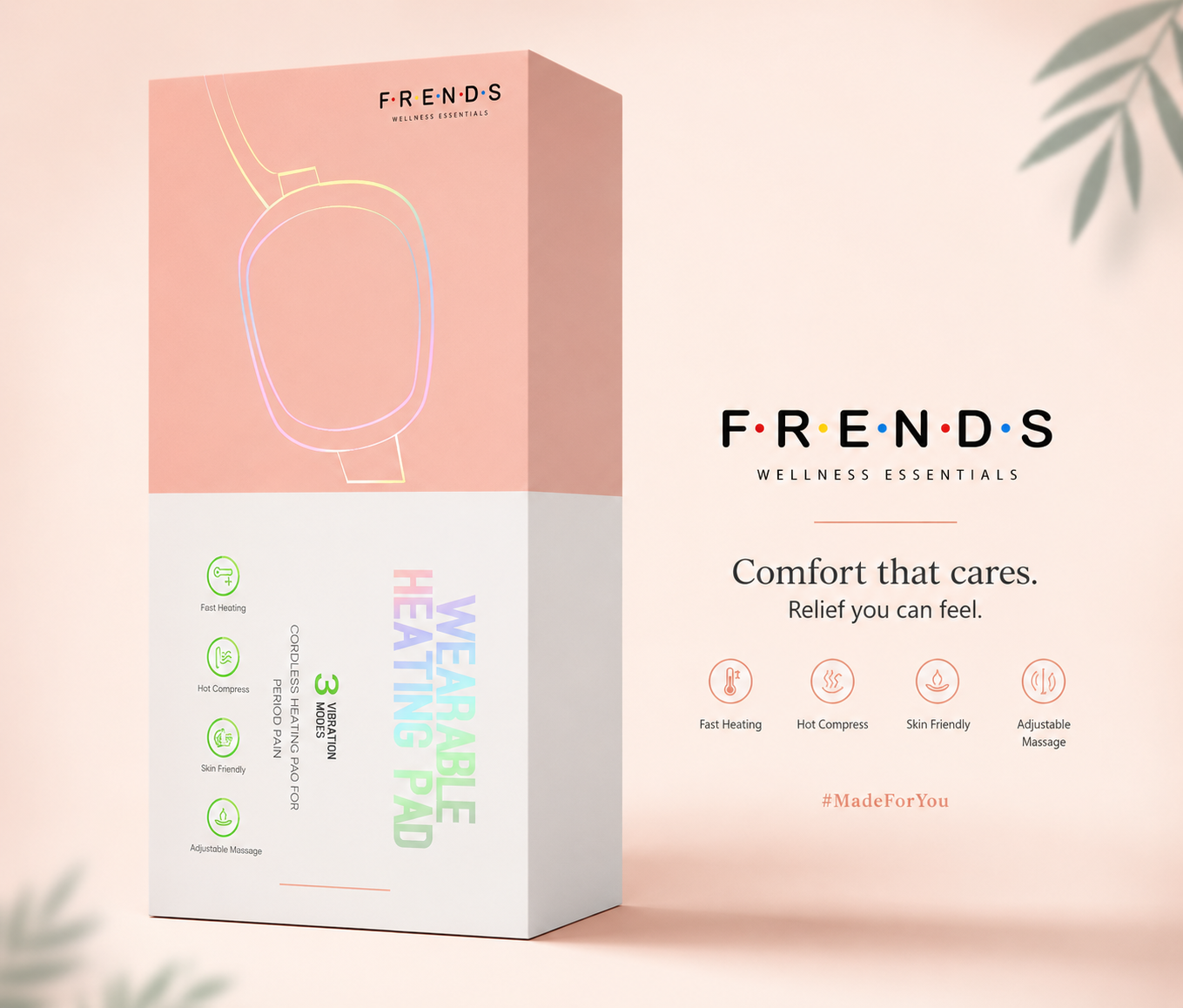Frends Period Cramp Relief Massager