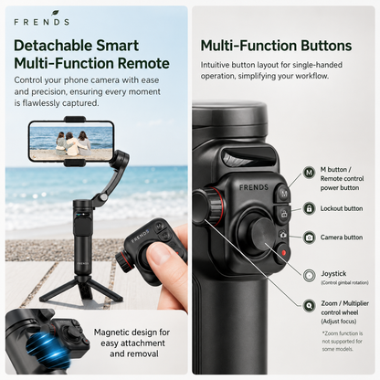 Frends Handheld Gimbal Stabilizer Cell Phone Selfie Tripod M02