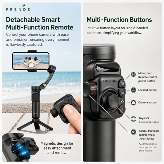 Frends Handheld Gimbal Stabilizer Cell Phone Selfie Tripod M02